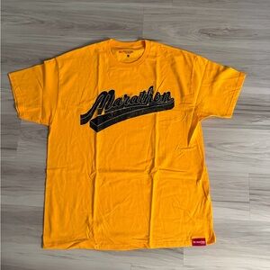 Yellow Marathon Clothing shirt